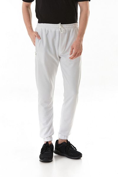 Fulla Moda Παντελόνι Jogger με ελαστική μέση και τσέπη με φερμουάρ