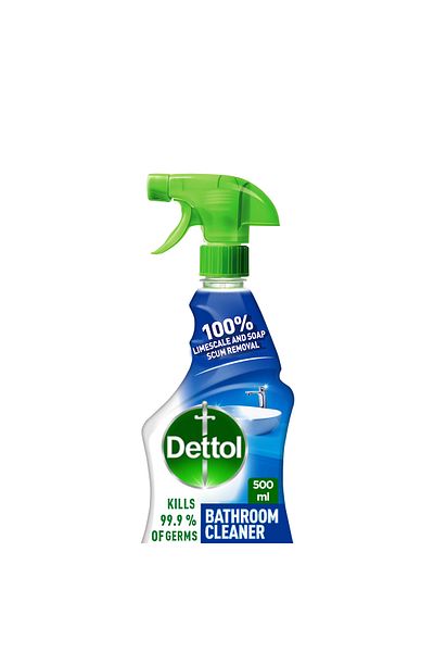 Dettol Bathroom Cleaner Spray Bottle, 500ml
