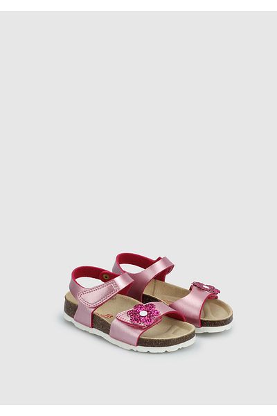 Superfit Pink Girl's Flat Sandals