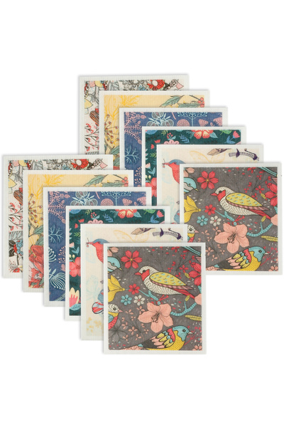 Choice 12 قطعة من مناشف أطباق المطبخ السويدية الماصة، 5/6/12 قطعة من مناشف أط...