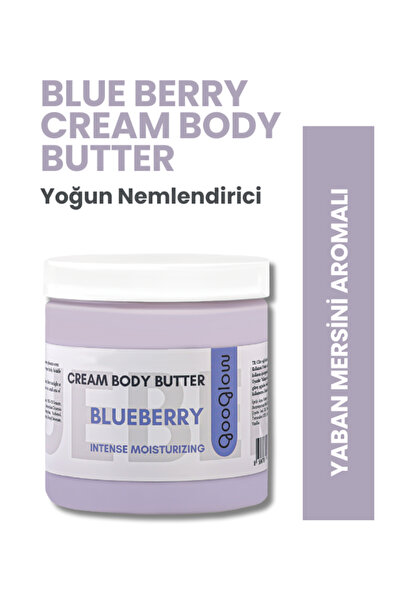 GOOGLOW Yaban Mersini Aromalı Vücut Kremi / Cream Body Butter - Blueberry 200 ml
