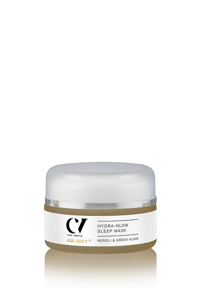 Green People 100% Natural, Organic Hydra-Glow Moisturizing, Brightening Night Mask 50 ml
