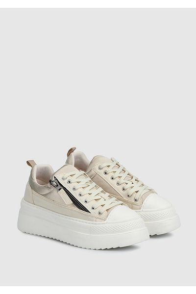 Provoq Μπεζ Sneaker - Γυναικεία