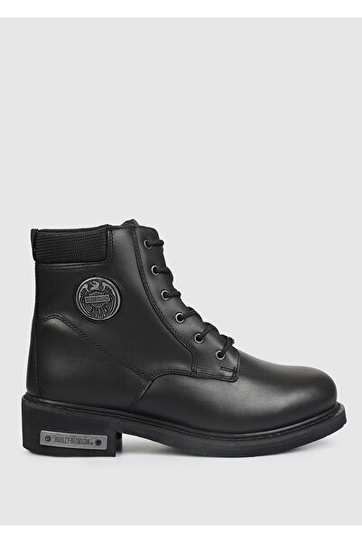 Harley Davidson Ανδρικές δερμάτινες μπότες Jim Black Oil 025M100128