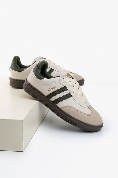 Shupe Kids Girls Baby Boy Beige Khaki Sports Shoes Sneaker