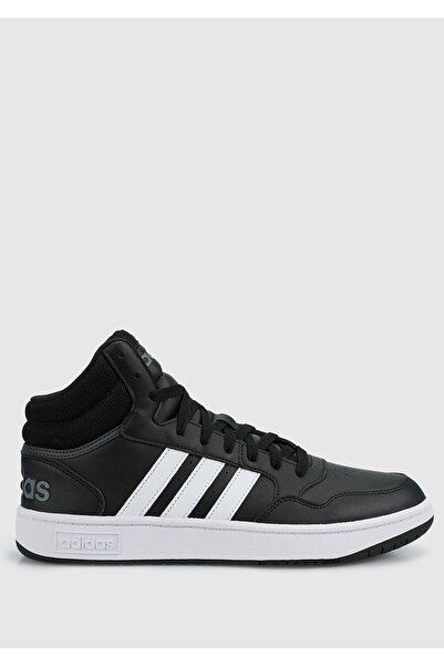 adidas Hoops 3.0 Mıd siyah erkek basketbol Ayakkabısı gw3020