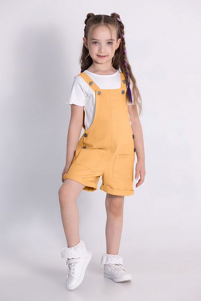 DMB BOYS & GIRLS Button Short Sleeve Tshirt with Pockets - Matching Men's Shoes for Summer Gabardine Shorts Salopet