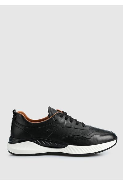 Dr.Flexer Black Leather Men's Shoes