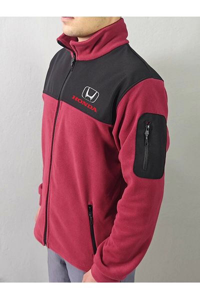 dafri ΜΠΟΥΦΑΝ FLEECE ΜΕ ΦΕΡΜΟΥΑΡ ΜΕ ΛΟΓΟΤΥΠΟ HONDA
