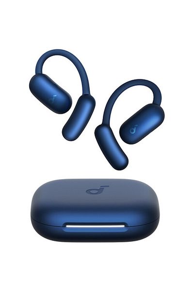 Soundcore AeroFit 2 Adjustable Open-Ear Wireless Earbuds Midnight Blue
