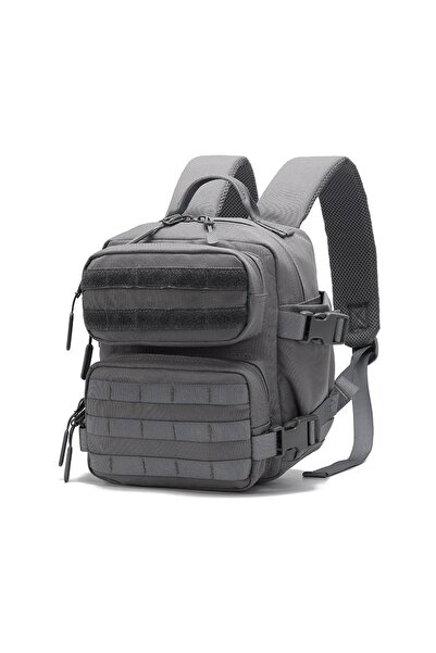 Choice حقيبة ظهر رياضية رمادية اللون سعة 9 لتر، حقيبة ظهر صغيرة للاستخدام الخ...