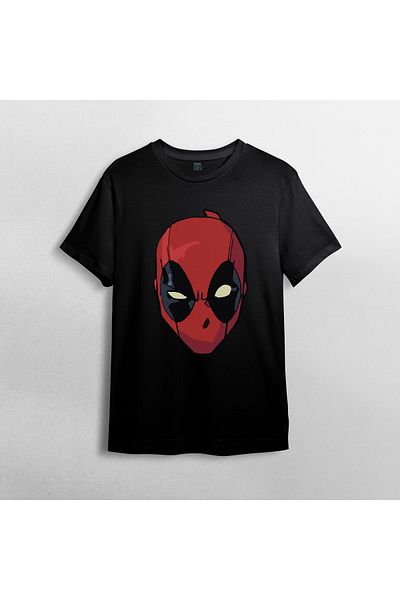 Pixxa Μπλουζάκι Deadpool Unisex 100% Cotton Crew Neck Μοντέλο 1