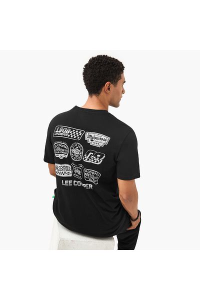 Lee Cooper Logo Detail Crew Neck T-shirt
