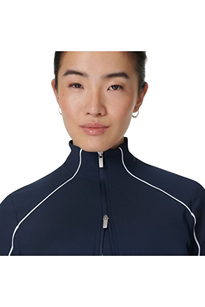 Sweaty Betty Anytime Explorer Zip up Women's Blue Tank Top Women's Tank Top Sb9871P-4274