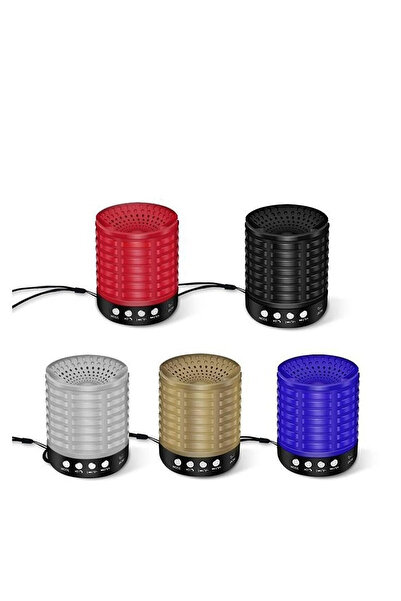 inteknoloji Metal Mini Bluetooth Wireless Hoparlör Ses Bombası USB/TF/BT