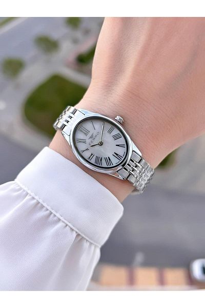FERRO Designlu Italian Steel Cord Seat Watch + Bracelet Women's Wristwatch with 2 Province Guarantee