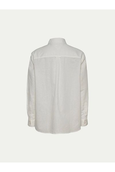 Tommy Jeans Tommy Jeans Women's Light Blue Relaxed Linen Shirt