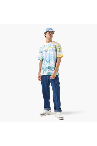 Lee Cooper تي شيرت مطبوع
