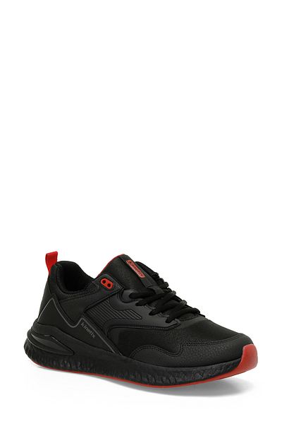 Kinetix Positive Pu 4Pr Black Men's Running Shoes
