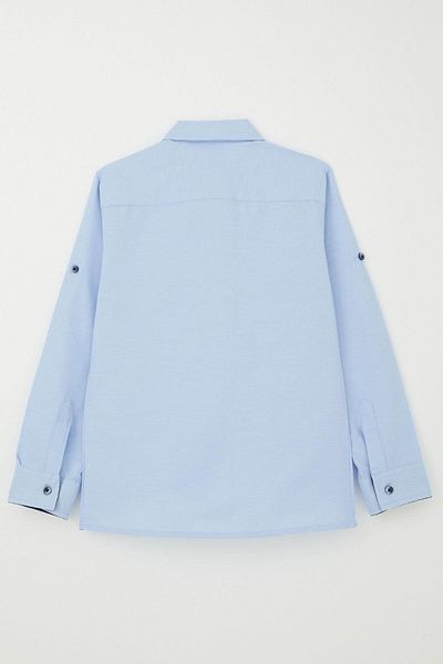Breeze Boy's Shirt with Bow Tie 8-12 Years, Light Blue