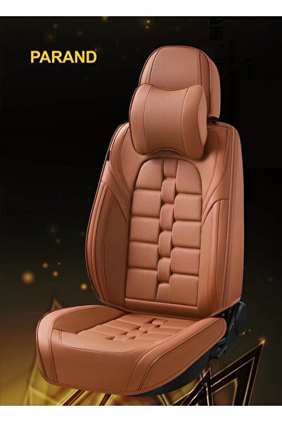 Parand 6D OTO KILIF FULL DERİ BÜTÜN 5 KOLTUKLU ARAÇLARA UYUMLU TABA RENK PARAND MARKA