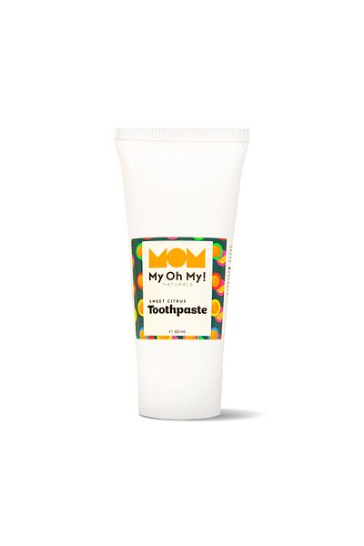 My Oh My Naturals My Oh My! Naturals Organic Sweet Orange Children's Toothpaste with Essential Oil Fluoride