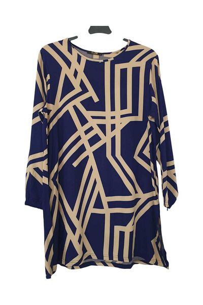 GGMM Summer Viscos Printed Tunic Tunic 100 cm