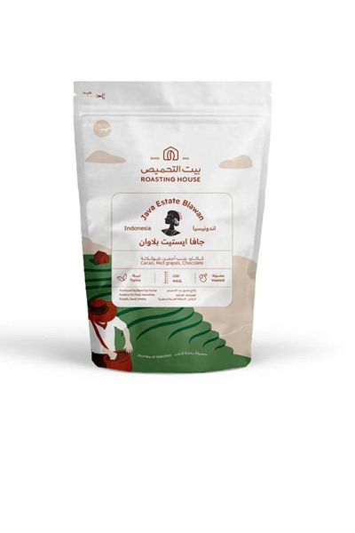 roasting house Java Estate Blawan Coffee Beans 227 G