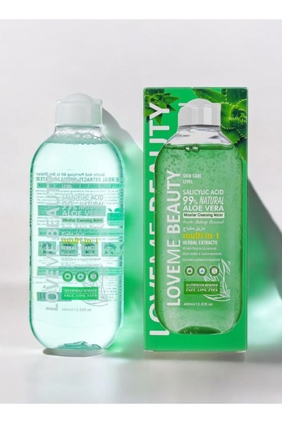 LOVEME BEAUTY مزيل مكياج سائل بالألوفيرا 400 مل