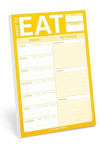 Mu Art Knock Knock 12018 Magnetic Memo Pad: What Should We Eat