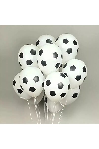 parti pera Futbol Tema Konsept Balon Zinciri Seti Kupa Folyo Balon