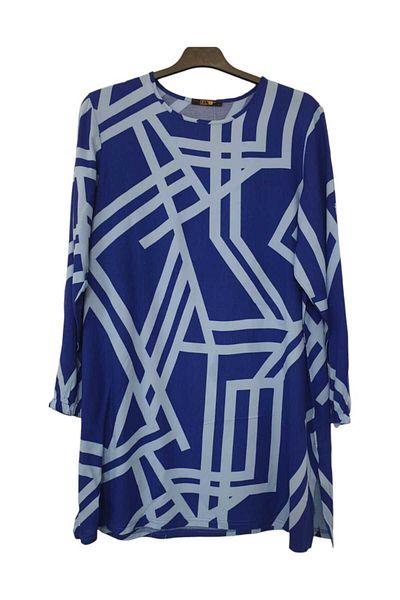 GGMM Summer Viscos Printed Tunic Tunic 100 cm