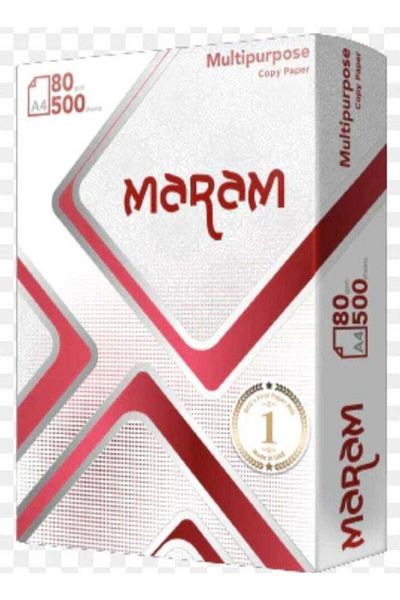 maramm ورق طباعة A4 - 500 ورقة - أبيض