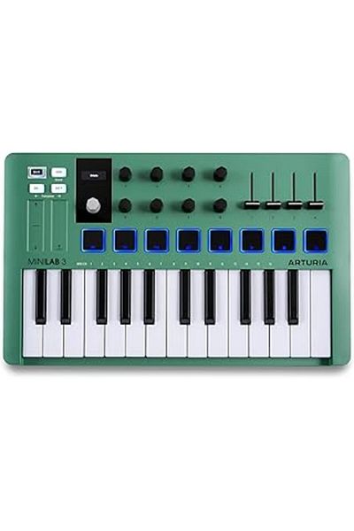 Mu Art Arturia Minilab Mk Iii Compact Midi Controller - Mint Green