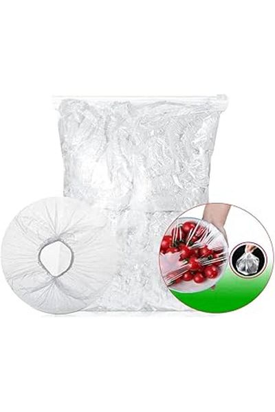 Mu Art Orret Home 100 de bucăți oale, capace de farfurii, pungă elastică durabilă de unică folosință, farfurie și oală