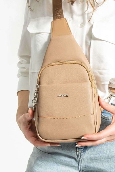 Getcho Lenglet Women's Mink Body Bag Bag Multi-Eye Zipper Suitable for Daily Use with Cross Strap