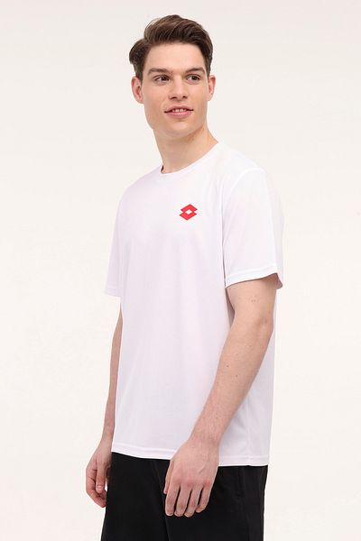 Lotto Tricou cu mânecă scurtă pentru bărbați M-billy Tee 4fx alb