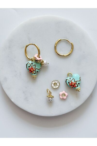 CHARMLUCKY Charm Hook Earrings