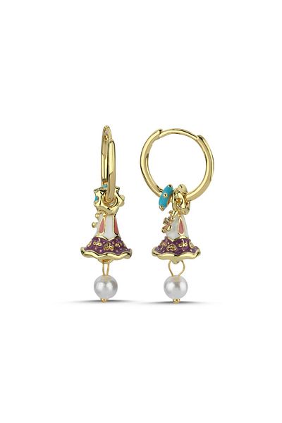 CHARMLUCKY Charm Hook Earrings