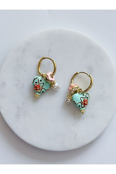 CHARMLUCKY Charm Hook Earrings