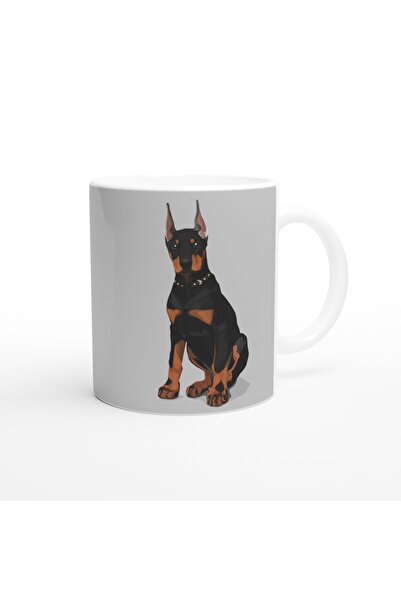 Wisdom Rain I Love Doberman Temalı Baskılı Kupa Bardak