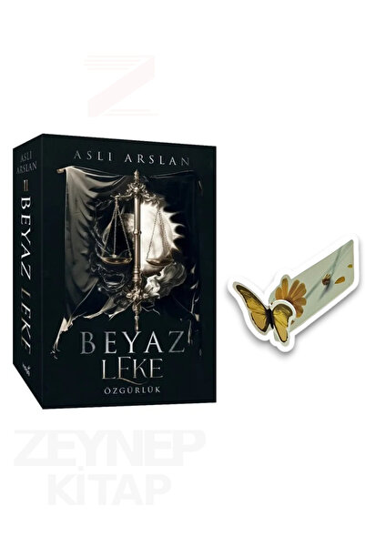 İndigo Kitap Beyaz Leke 2 Özgürlük(Karton Kapak)Özel Tasarım Kelebek Ayraç ve Poster Hediye