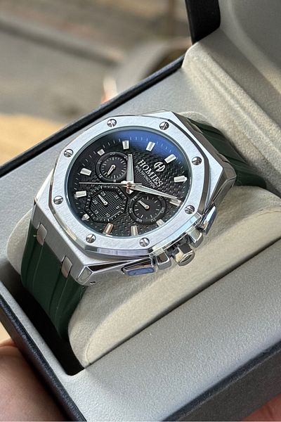 Homies Men's Wristwatch 2 Year Warranty, Gift Box and Bracelet