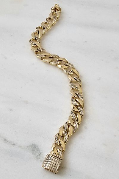 KEREMİNModaRuhu Xuping Bracelet - Xuping Thick Zircon Stone Stylish Gourmet Non Tarnish Bracelet