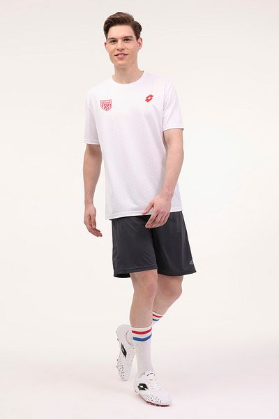 Lotto Tricou cu mânecă scurtă pentru bărbați M-ALLY TEE 4FX alb
