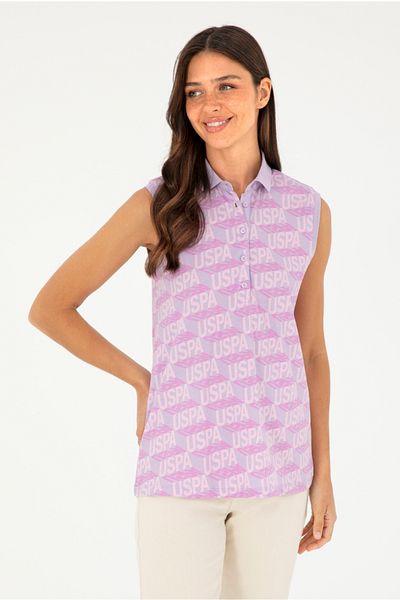 U.S. Polo Assn. U.S. Polo Assn Polo Collar Slim Fit Women's T-Shirt