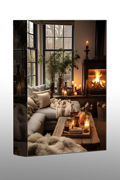 Bytwo Loş Işık Dekor Tasarımlı Dekoratif Kutu - Kitap Kutu -  Dekor Kutu