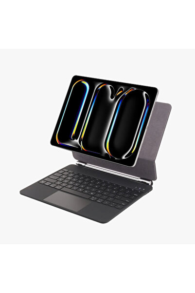 Green Lion 11 inç iPad Pro için Magic Klavye Kılıfı, 500mAh Batarya, Type-C Şarj, Kalem Tutuculu