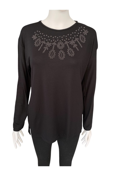 BİLGENS BUTİK Bluză din viscoză Mother Relaxed Fit