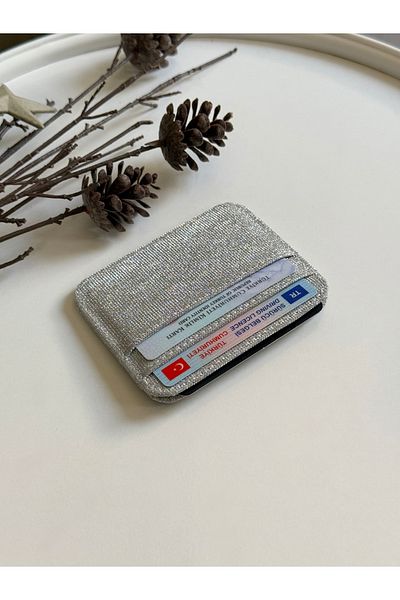 ZEYS Glitter Shiny Women's Card Holder Wallet